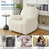 MINGPINHUIUS Recliner Chair Covers - Soft Recliner Cover Stretch Recliner