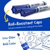 Chalkola 60 Blue Dry Erase Markers Bulk Pack, Blue Chisel