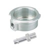 Weld-On Billet Aluminum Radiator Filler Neck & Barb Fitting