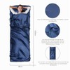 Ultralight Travel Sleeping Bag with Pillow Compartment