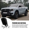 1 Pair Glossy Black Side Mirror Cover Caps for Ford