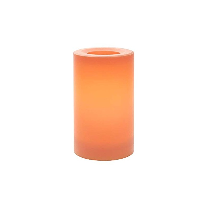 Sterno Home CGT20305SC Indoor/Outdoor Plastic Pillar Candle with 5-Hour Timer,