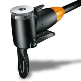 SKS Hose Connection with E.V.A. Valve Head for SKS Airbase and Rennkompressor Floor Pump black Size:unisize