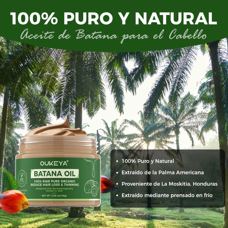 Mascarilla Capilar Oukeya Con Aceite De Batana 150g