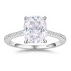BAGUTTA PAVONE 2CT CZ Radiant Cut Engagement Rings for Women,Women’s