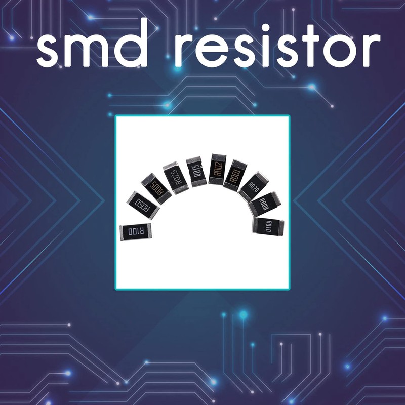Tuperoymse 50Pcs Alloy Resistance 2512 SMD Resistor Samples Kit,10 Kindsx5pcs=50pcs