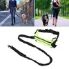 Hands Free Dog Leash Shock Absorption Reflective Dog Running Leash