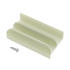 Shuisen Sliding Shower Door Bottom Guide & 1/2 in Channels Fits for Sliding(top Hung) Door(tub Enclosure) Systems, Glass Shower Door Track Guide, Shower Doors Replacement Parts