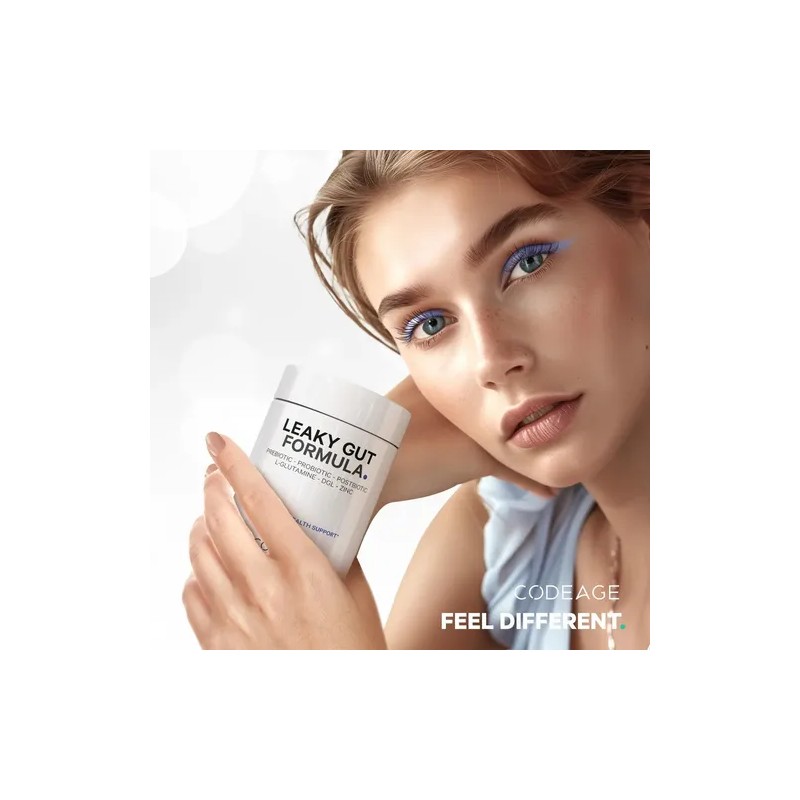 Codeage Leaky Gut Supplement Con L-glutamina
