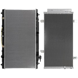 cciyu Aluminum Radiator Replacement 2007-2012 for Lexus for ES350,2005-2012 for Toyota for Avalon,2008-2011 for Toyota for Camry,2009-2015 for Toyota for Venza 2919 Engine Coolant Radiator Assembly