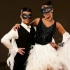 Antifaz Fiesta Másca Halloween Pareja Carnaval Cosplay Negra Negro