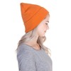 Top Level Unisex Cuffed Plain Skull Beanie Toboggan Knit Hat/Cap,