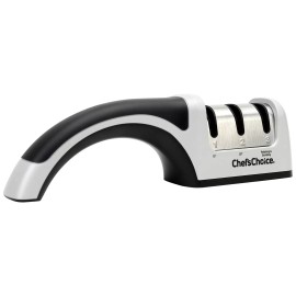 Chef'sChoice 4643 Manual Knife Sharpeners 15 and 20-Degree for Serrated and S...