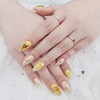 ❣️ Sunflower 2 Handmade Nail Tips ✨ - Long Ballerina