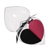 Healeved 2pcs Heart Shape Makeup Sponges for Wet and Dry