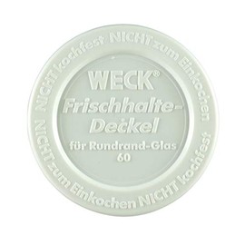 Weck 5 Original Frischhaltedeckel Marke RR60