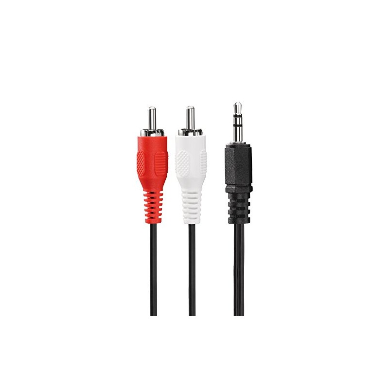 Conecto Audio Stereo Aux Connection Cable, Jack / Jack 5,00m