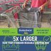 DURASACK Heavy Duty Storage Tote Bag 22-Gallon Rugged Woven Polypropylene