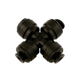 Connect 31051 Push-Fit Cross Connector 6mm 5pc