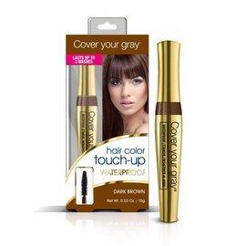 Cover Your Gray Waterproof brush, dark brown, 15g, double capacity, gray cover mascara type / 워터프루프 브러시인 짙은갈색 15g 용량2배 새치커버 마스카라타입