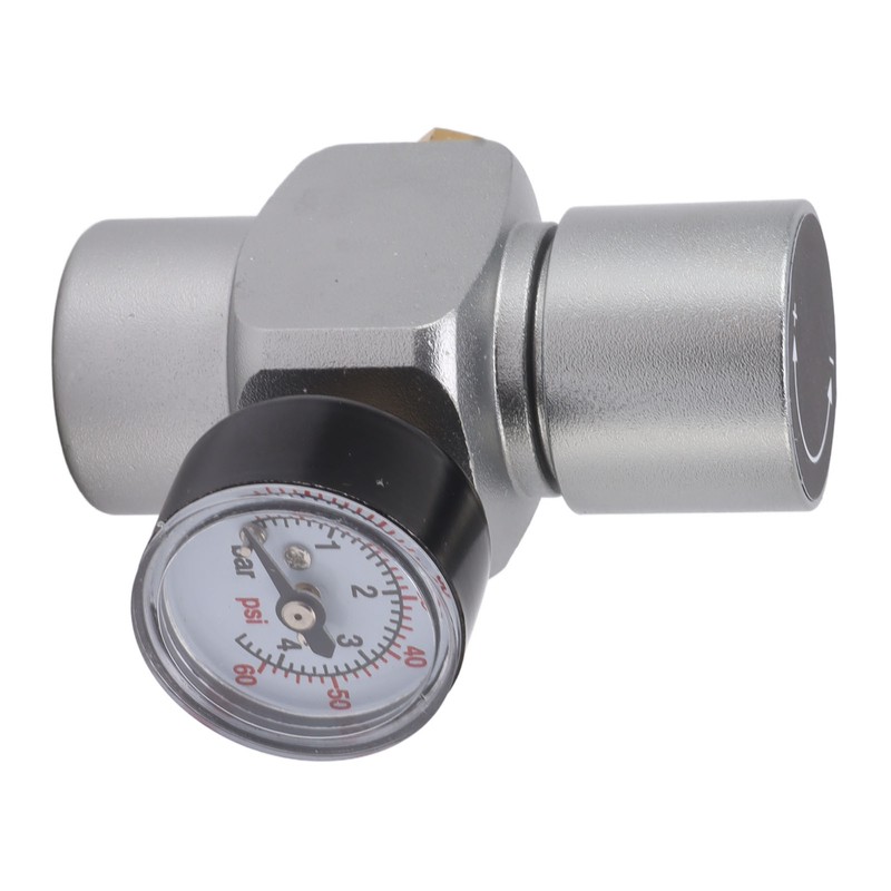 Water Pressure Reducing Valve 0‑60PSI Stainless Steel Pressure Regulator Multifunctional