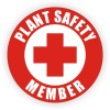 Unbranded/Generic 3 pcs - Red Plant Safety Member Hard Hat