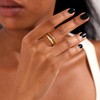 GoldGifts Gold Rings for Women Non Tarnish, 14K Gold Plated