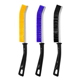 3 PCS Crevice Cleaning Brush, Bathroom Tile Groove Gap Cleaning Brush Multifunctional Cleaning Tool Grout Brush Cleaning Products for Household Use, Home, Kitchen, Bathroom, Window