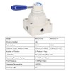 Air Hand Valve Rotary Lever 2 Position 4 Way Pneumatic