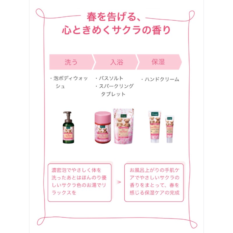 Kneipp Sparkling Tablet, Cherry Scent, 1.8 oz (50 g) x