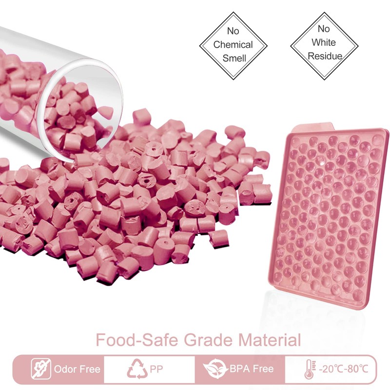 WIBIMEN Mini Ice Cube Trays, Upgraded Small Trays Easy Release,