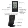LCD Screen Digital Hygrometer Indoor Thermometer Humidity Gauge Temperature Humidity