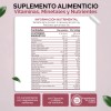 Multivitaminico Mujer Premium Colageno Hidrolizado, Isoflavonas Soya, Inositol, Maca, Onagra,