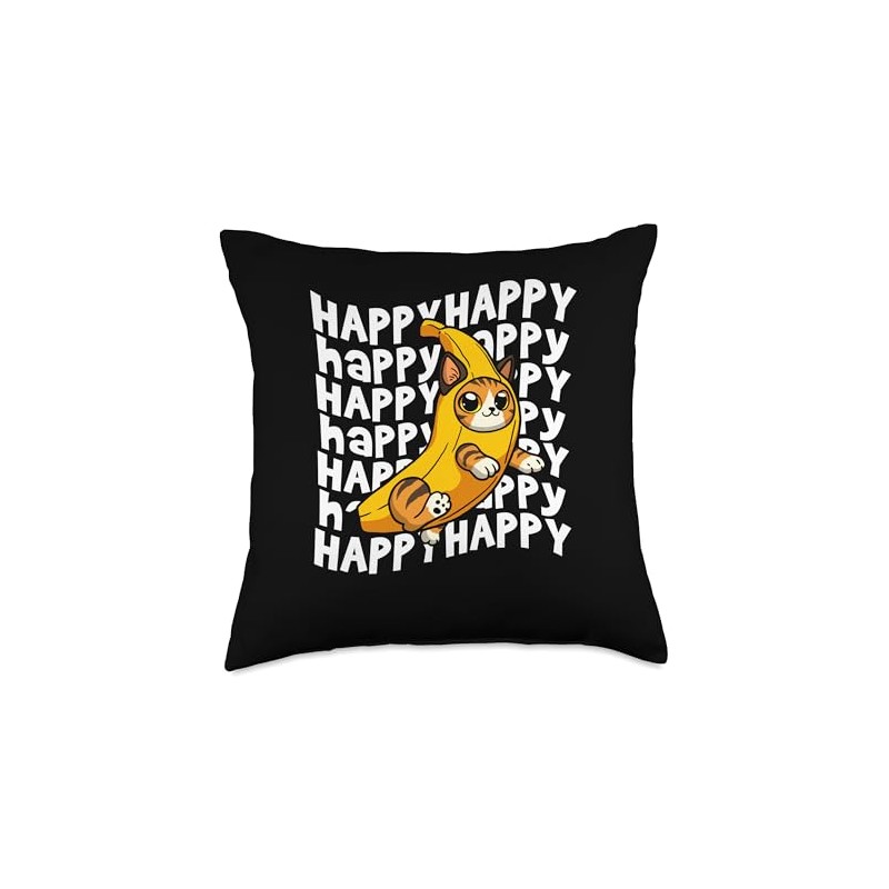 Happy Banana Cat Meme Bananacat Happy Kitty Cat Lovers Meme