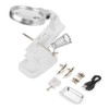 3X/4.5X Soldering Aid Desktop Magnifier with 10 LED Light, LED