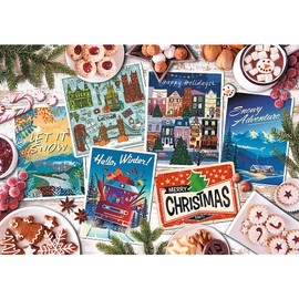 Trefl - Winter Memories - Puzzle 1000 Pieces - DIY Puzzle with a Festive Theme, Creative Entertainment, Fun, Classic Puzzle for Adults and Children from 12 Years