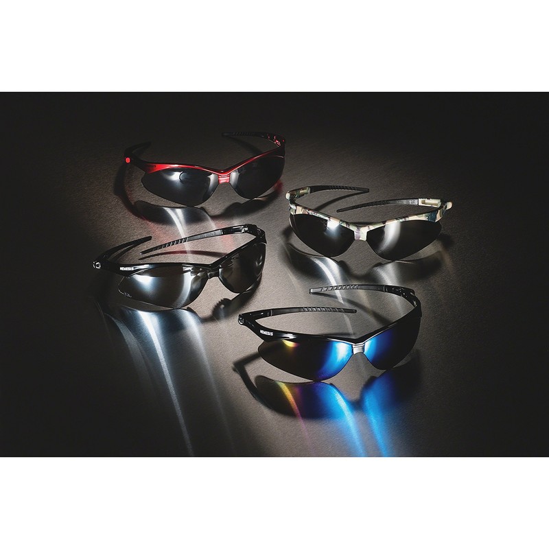 Jackson 3000356 Nemesis Black Frame Smoke Mirror Lens