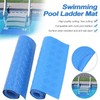 YUEWO 2 Rolls Swimming Pool Ladder Mat, Non-Slip Pool Step