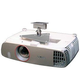 PCMD, LLC. Projector Ceiling Mount Compatible with BenQ W1110s W1210ST W2000W WP2010 with Lateral Shift Coupling (5-Inch Extension)