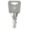 Sentry Safe/Schwab SB7 Replacement Keys: 2 Keys