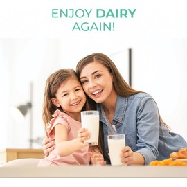 Probiotic Lactose Pills For Long Term Relief - Enjoy Dairy Again - Lactose Intolerance Supplement - Produce Lactase Enzymes in The Gut - Naturally Break Down Lactose (Take for 7 Days - Repeat Monthly)