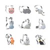 WJSYSHOP Cat Cookie Cutters 9-Pc Set - B