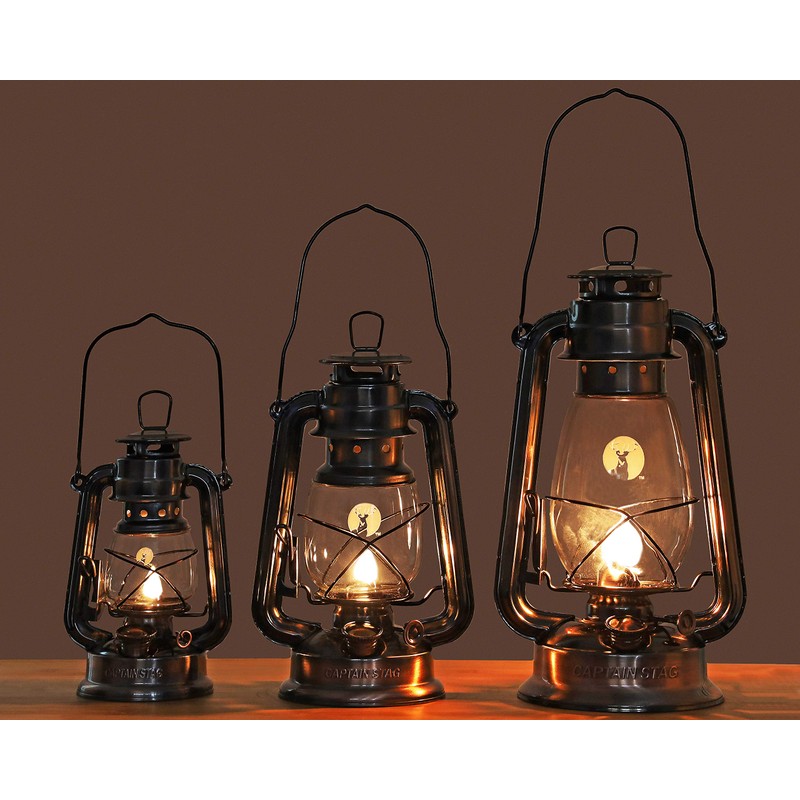 Captain Stag UK-506 CS Oil Lantern, Camping Emergency Lantern, Light,