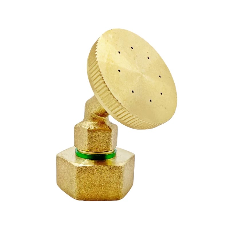 Misting Nozzle,Heavy Duty Garden Hose Nozzle, Adjustable Water Spray Pattern