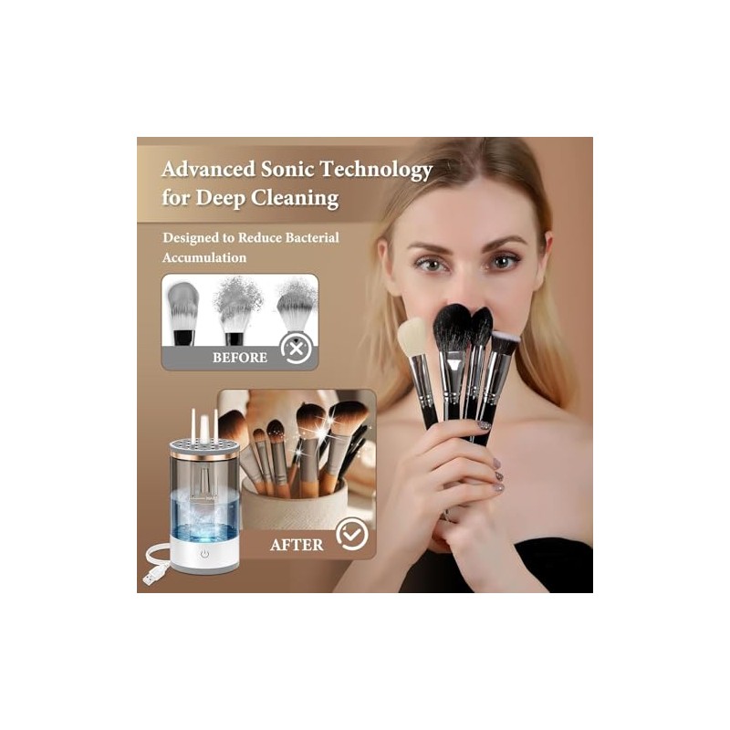 Limpiador De Brochas De Maquillaje
