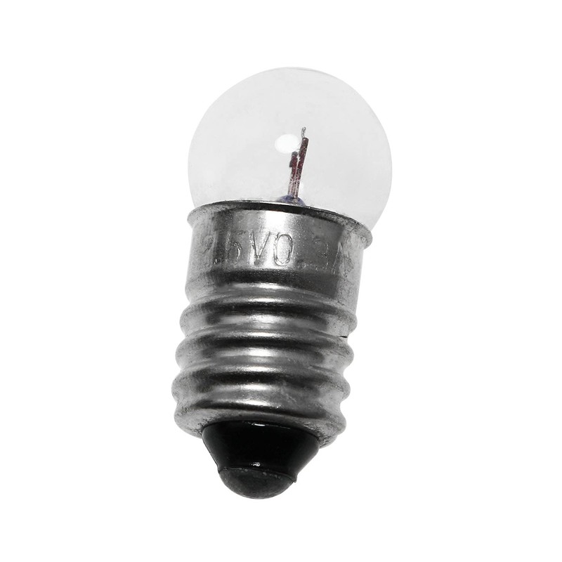 SQXBK E10 Mini Bulb 5PCS 2.5V 0.3A E10 Miniature Screw