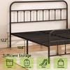 Kujielan Metal Bed Frame - Structurally Stable Heavy Duty Steel