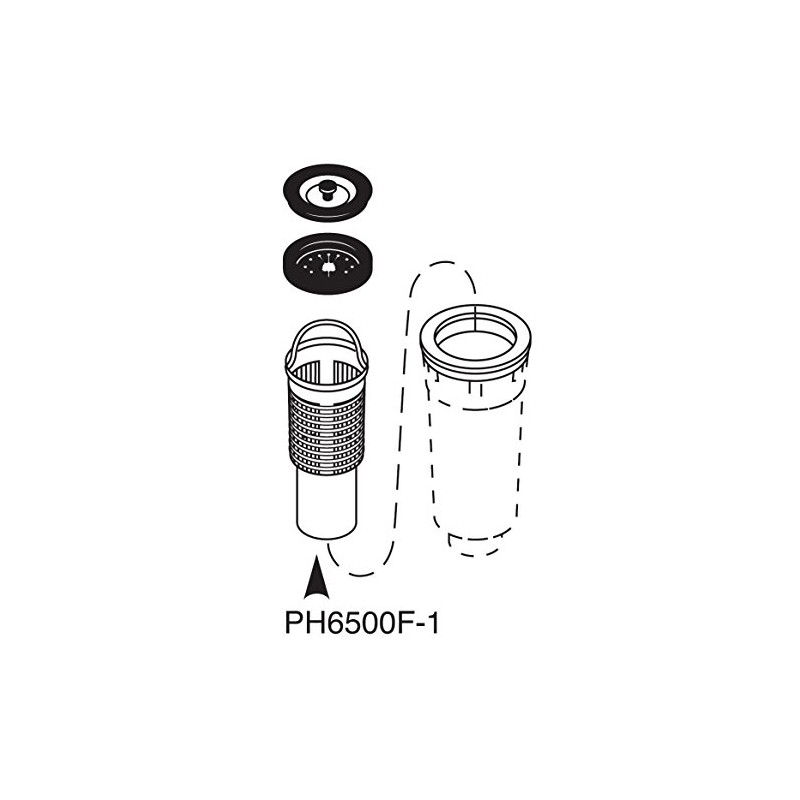 三栄 Faucet Sanei sink drain basket ph6500 °F – 1 