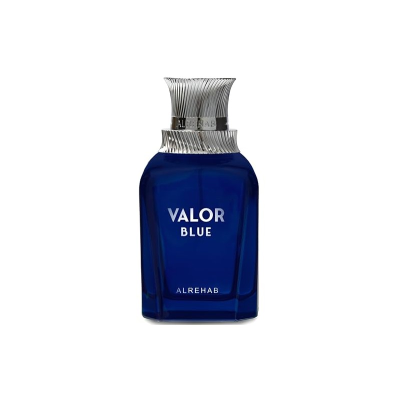 Al-Rehab Valor Blue Eau De Parfum Spray for Men, 3.33