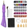 Hotfix Applicator Set with 7 Applicator Tips & Hotfix Rhinestones,